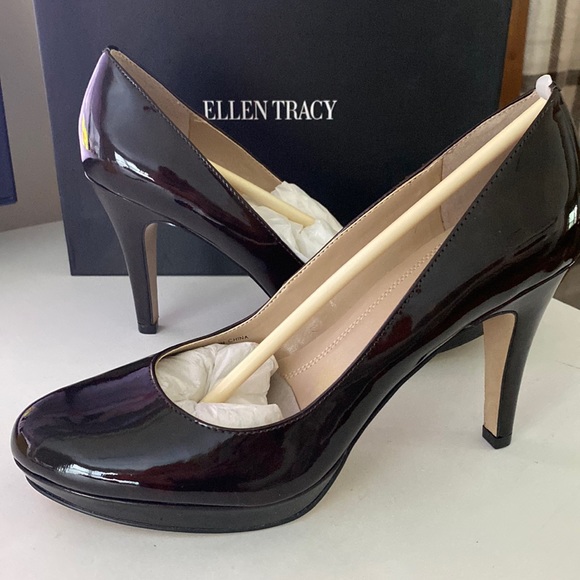New Ellen Tracy Platform Pumps - Picture 1 of 10